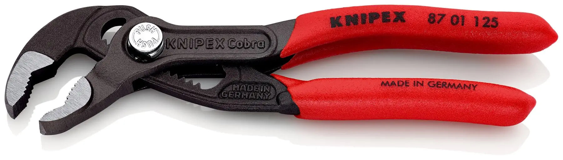 KNIPEX Cobra High Tech Water Pump Pliers 100-560 mm Choose Size  White Rose Tools