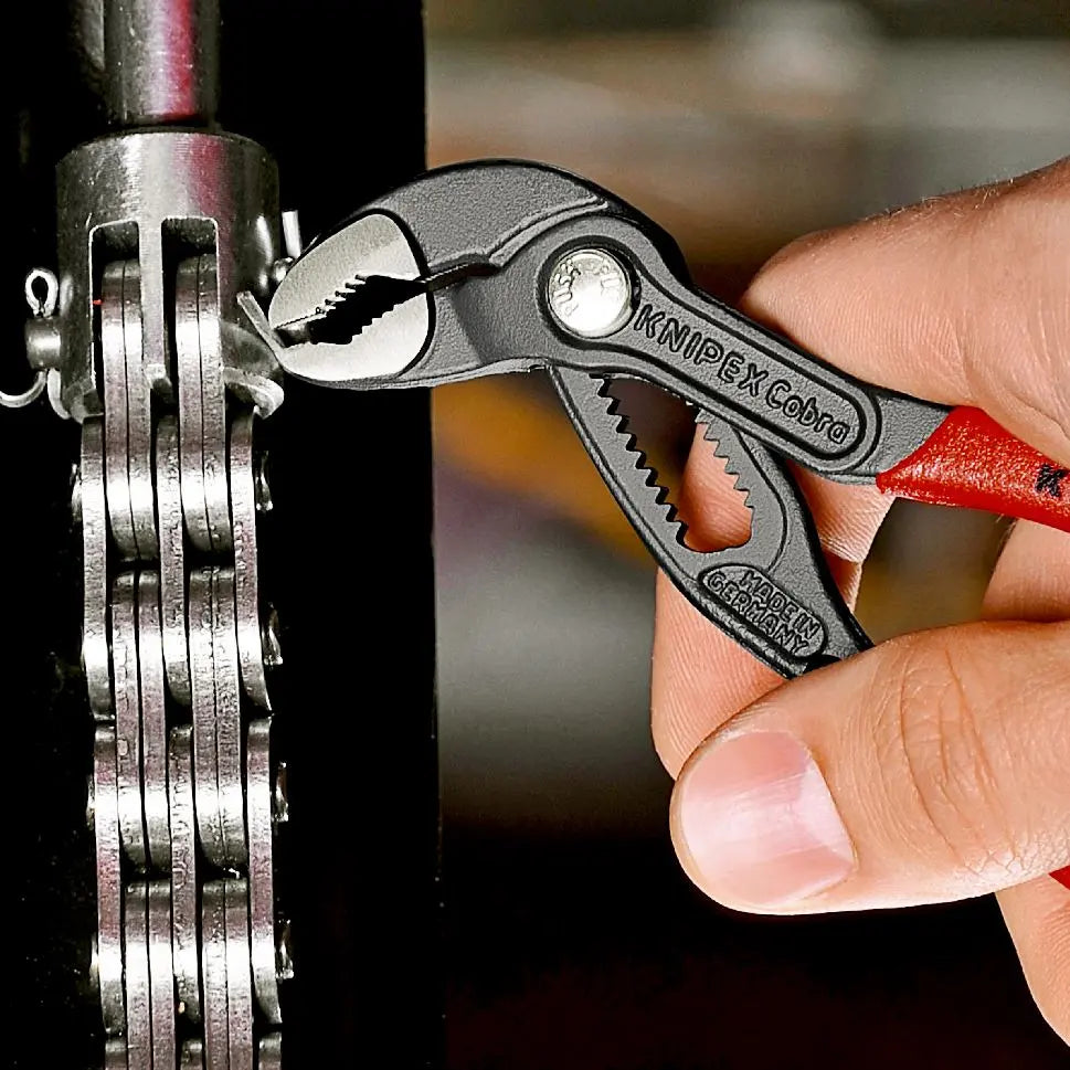 KNIPEX Cobra High Tech Water Pump Pliers 100-560 mm Choose Size  White Rose Tools