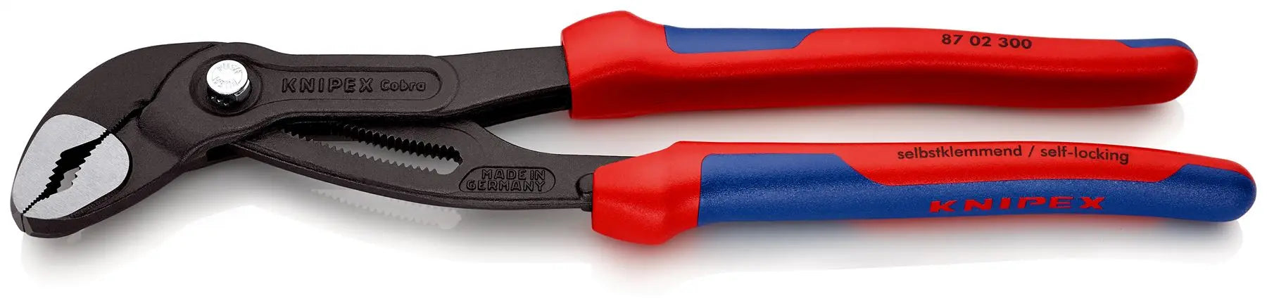 KNIPEX Cobra High Tech Water Pump Pliers 100-560 mm Choose Size  White Rose Tools