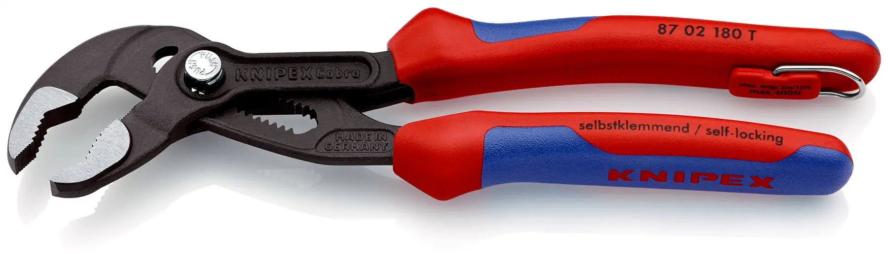 KNIPEX Cobra High Tech Water Pump Pliers 100-560 mm Choose Size  White Rose Tools