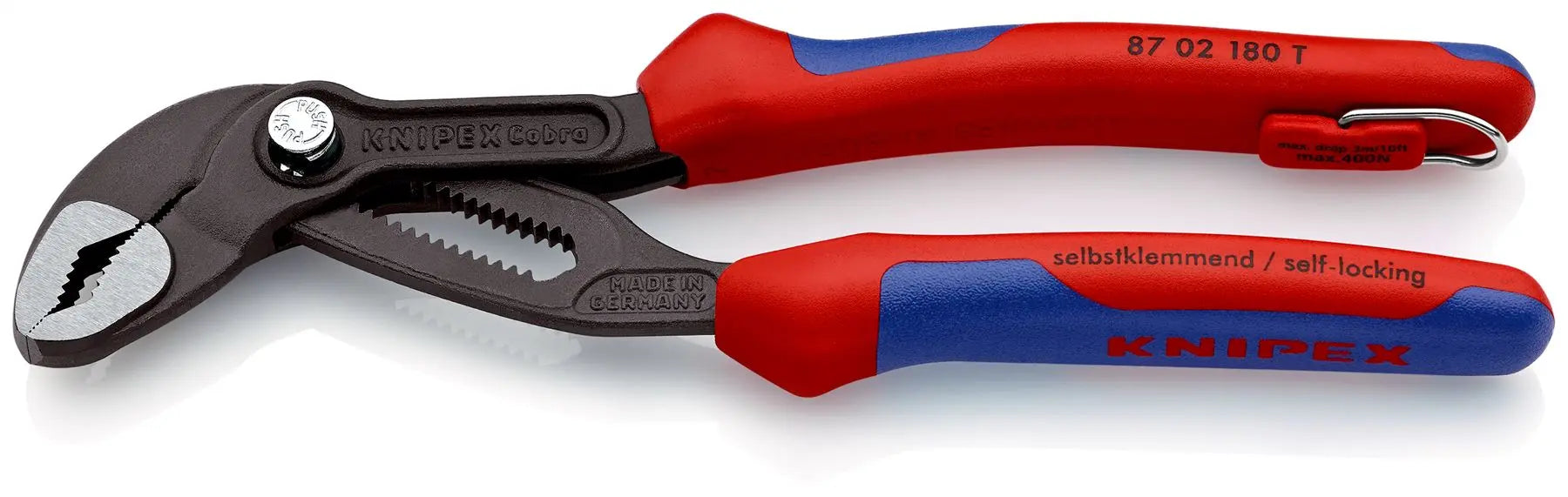 KNIPEX Cobra High Tech Water Pump Pliers 100-560 mm Choose Size  White Rose Tools