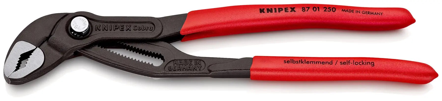 KNIPEX Cobra High Tech Water Pump Pliers 100-560 mm Choose Size  White Rose Tools