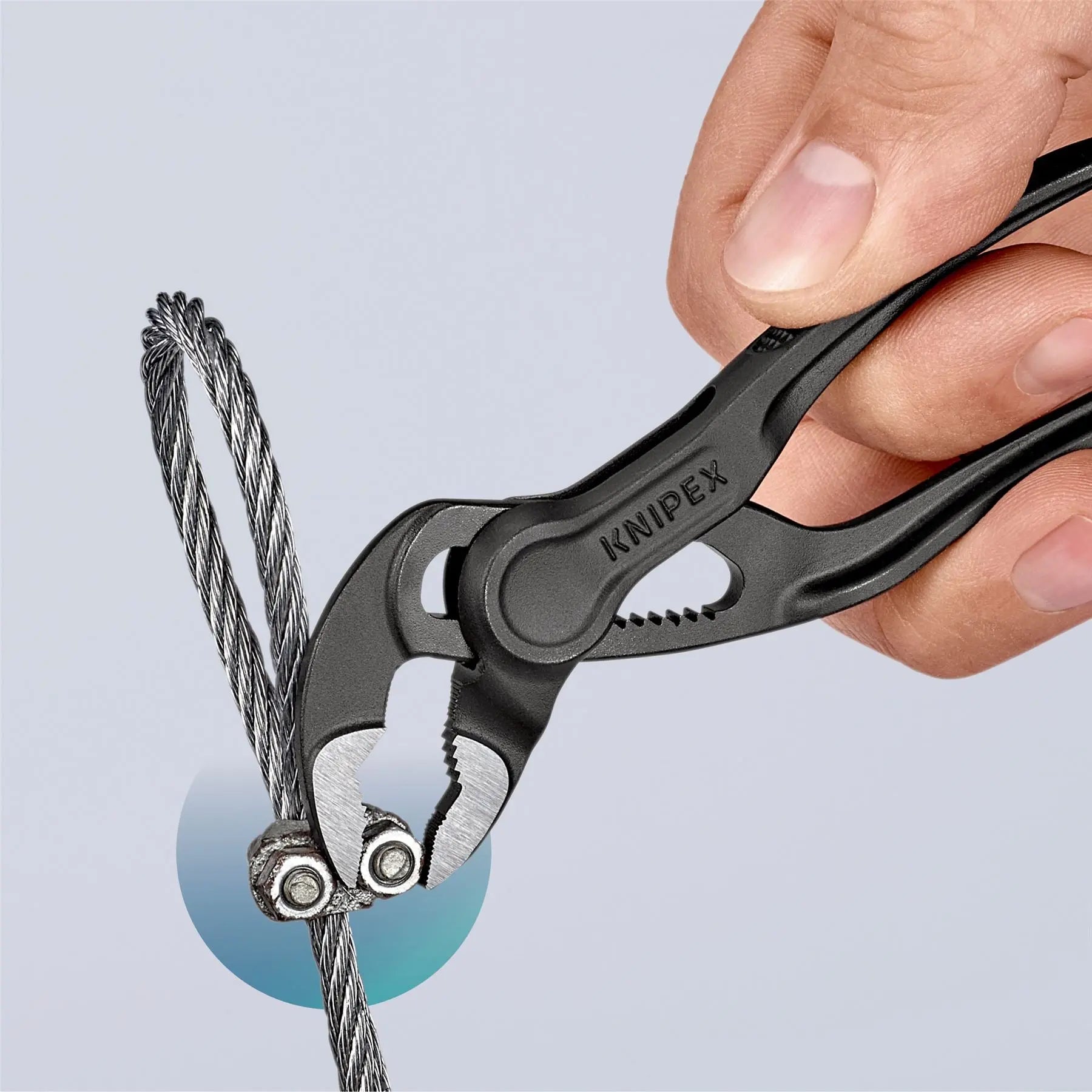 KNIPEX Cobra High Tech Water Pump Pliers 100-560 mm Choose Size  White Rose Tools