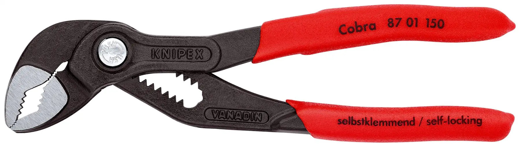 KNIPEX Cobra High Tech Water Pump Pliers 100-560 mm Choose Size  White Rose Tools