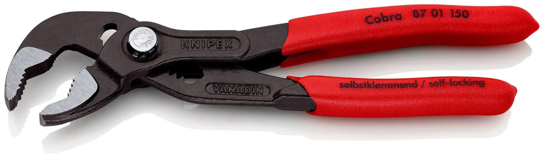KNIPEX Cobra High Tech Water Pump Pliers 100-560 mm Choose Size  White Rose Tools