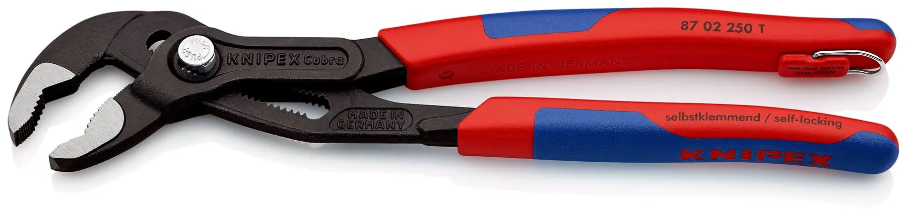 KNIPEX Cobra High Tech Water Pump Pliers 100-560 mm Choose Size  White Rose Tools