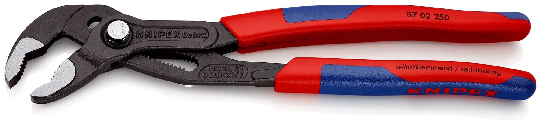 KNIPEX Cobra High Tech Water Pump Pliers 100-560 mm Choose Size  White Rose Tools