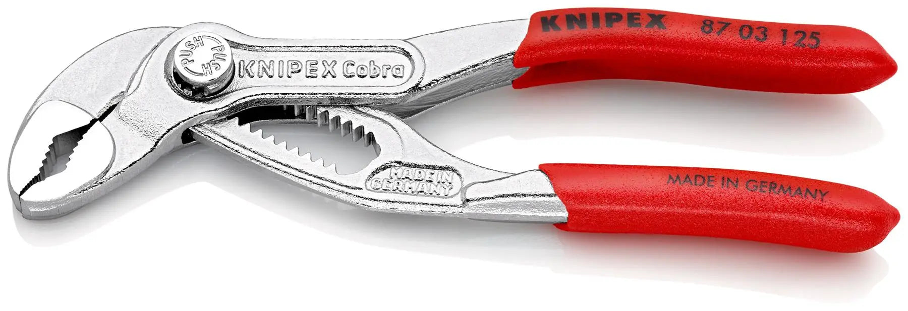 KNIPEX Cobra High Tech Water Pump Pliers 100-560 mm Choose Size  White Rose Tools