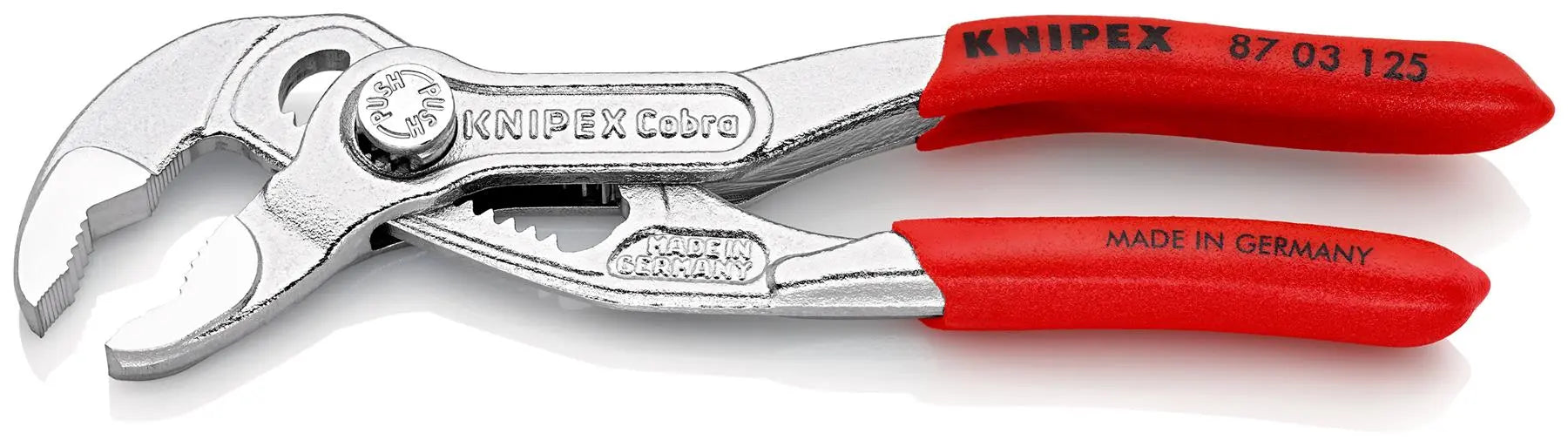 KNIPEX Cobra High Tech Water Pump Pliers 100-560 mm Choose Size  White Rose Tools