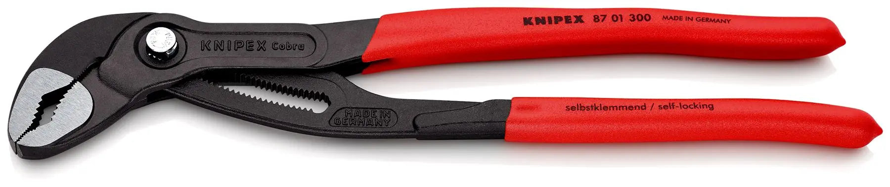 KNIPEX Cobra High Tech Water Pump Pliers 100-560 mm Choose Size  White Rose Tools
