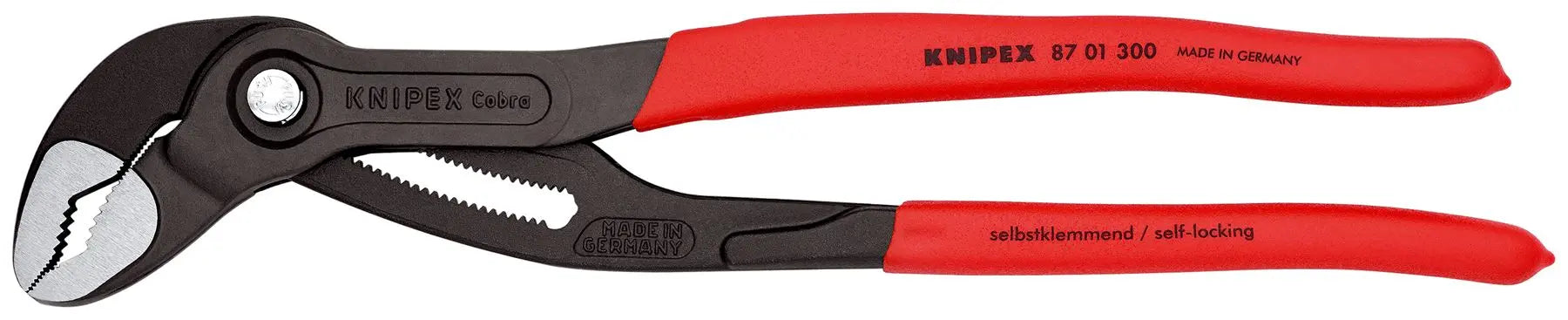 KNIPEX Cobra High Tech Water Pump Pliers 100-560 mm Choose Size  White Rose Tools