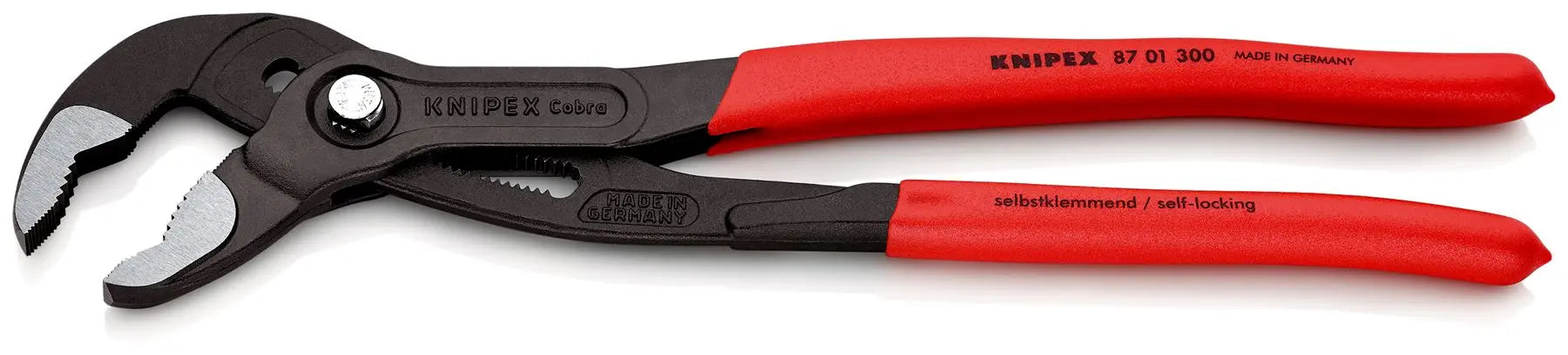KNIPEX Cobra High Tech Water Pump Pliers 100-560 mm Choose Size  White Rose Tools