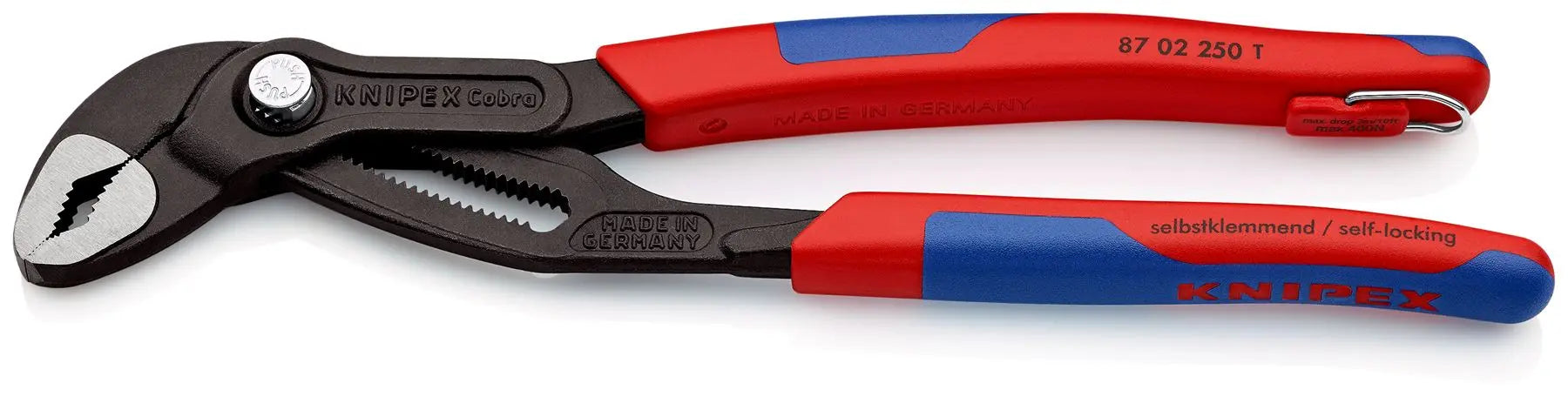 KNIPEX Cobra High Tech Water Pump Pliers 100-560 mm Choose Size  White Rose Tools