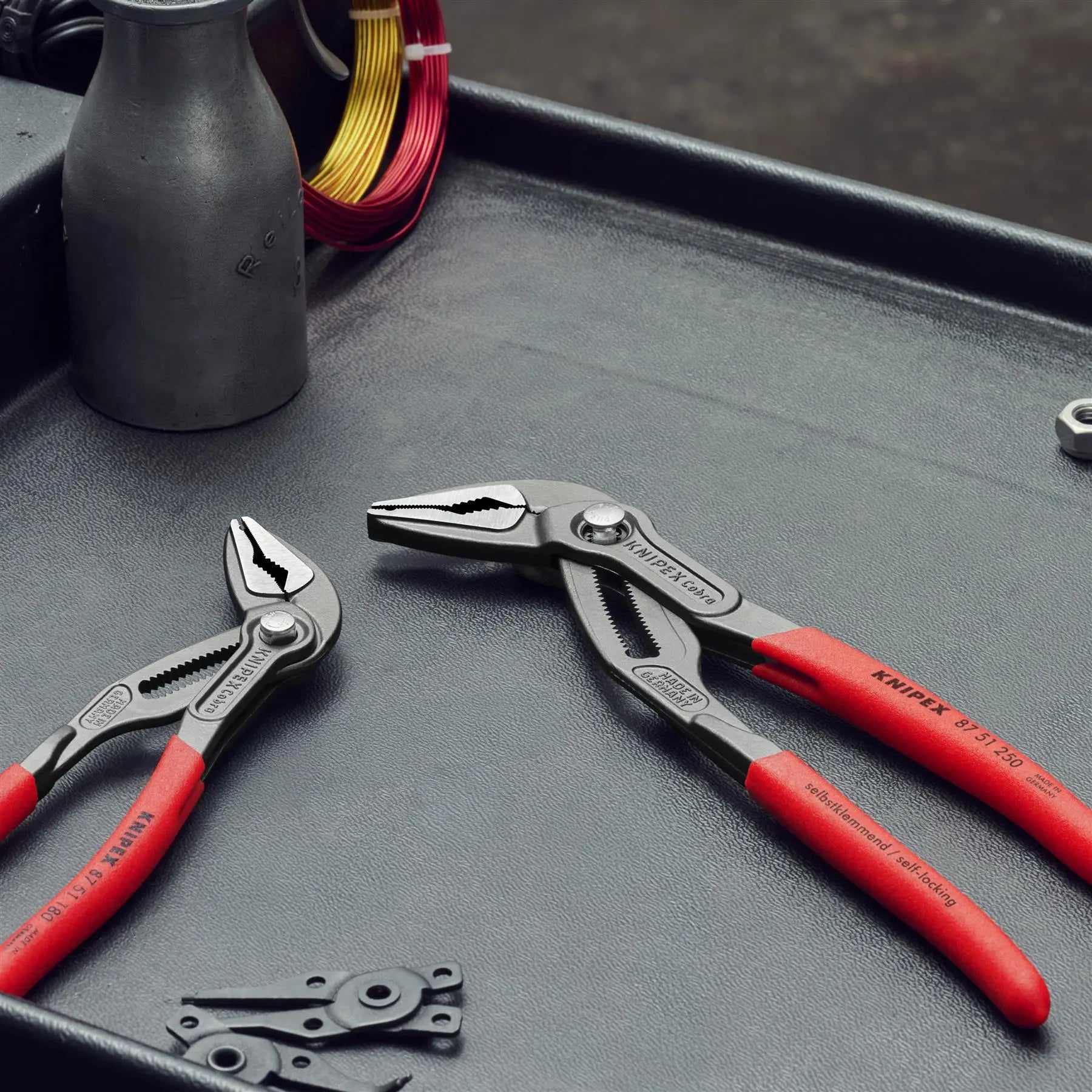 KNIPEX Cobra High Tech Water Pump Pliers 100-560 mm Choose Size  White Rose Tools