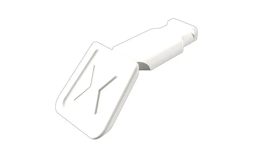 KNIPEX ColorCode Clips White Colour 10 Pack KNIPEXtend for KNIPEX Comfort Handles (RAL Code 9016) 00 61 10 CW  White Rose Tools