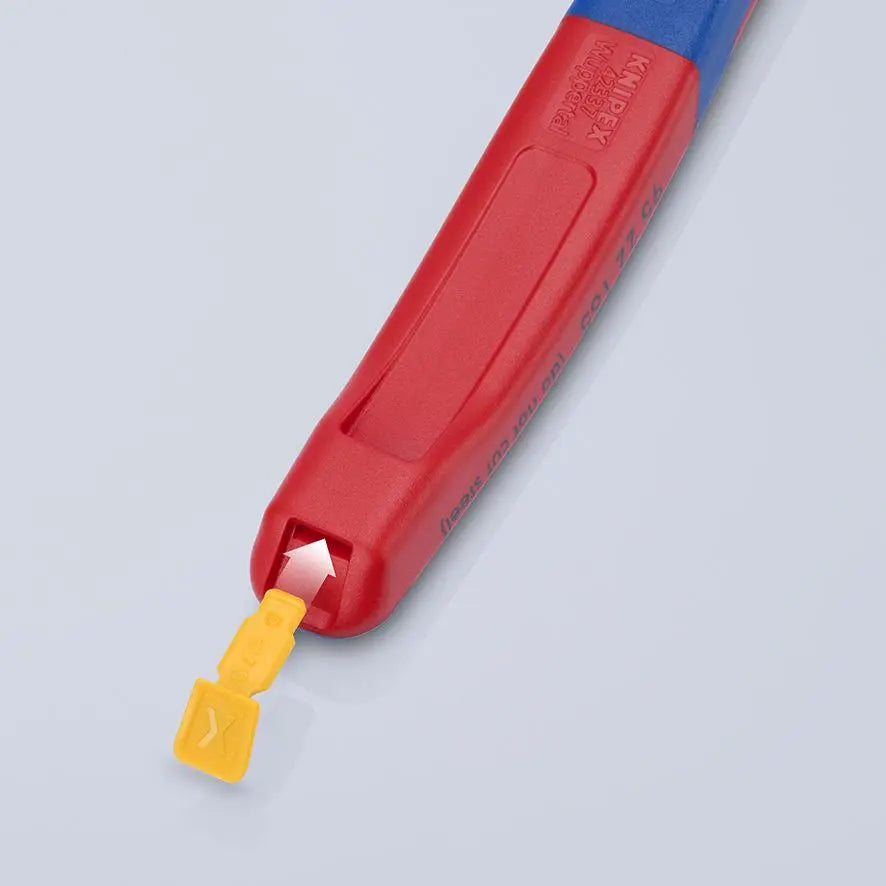 KNIPEX ColorCode Clips Yellow Colour 10 Pack KNIPEXtend for KNIPEX Comfort Handles (RAL Code 1003) 00 61 10 CY  White Rose Tools