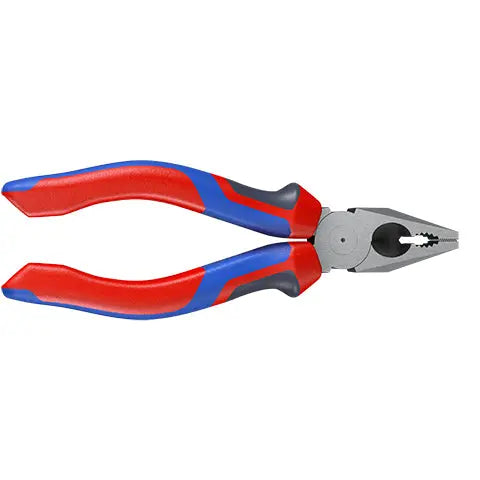 KNIPEX Combination Pliers 160mm Multi Component Grips 03 02 160 SB  White Rose Tools