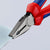 KNIPEX Combination Pliers 160mm Multi Component Grips 03 02 160 SB  White Rose Tools