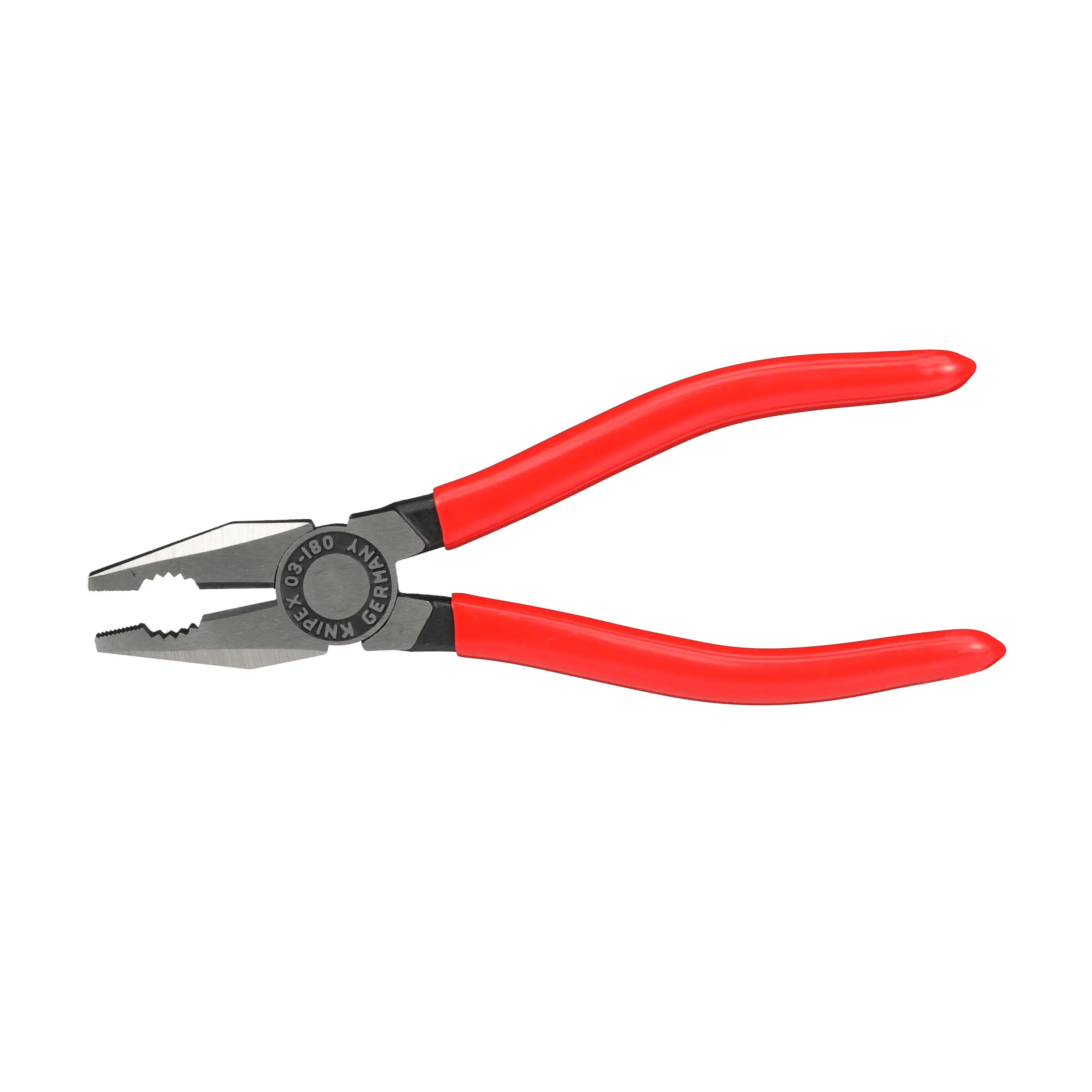 KNIPEX Combination Pliers 180mm Plastic Coated 03 01 180 SB  White Rose Tools