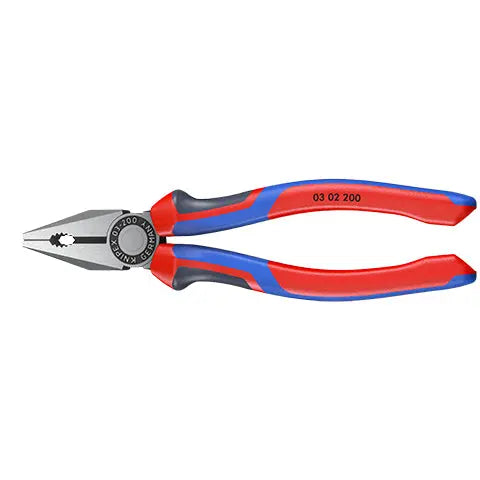 KNIPEX Combination Pliers 200mm with Comfort Handles 03 02 200 SB  White Rose Tools