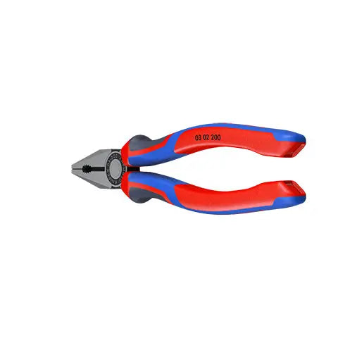 KNIPEX Combination Pliers 200mm with Comfort Handles 03 02 200 SB  White Rose Tools
