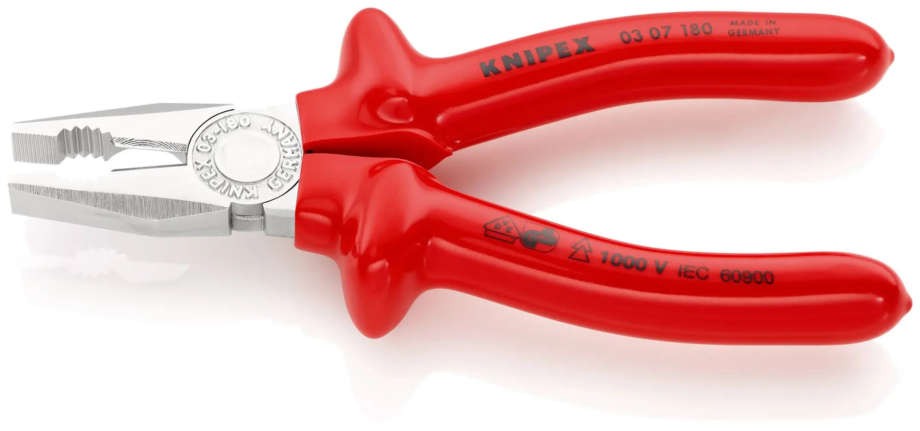 KNIPEX Combination Pliers Cutter 140-250mm all Handle Types Choose Size  White Rose Tools
