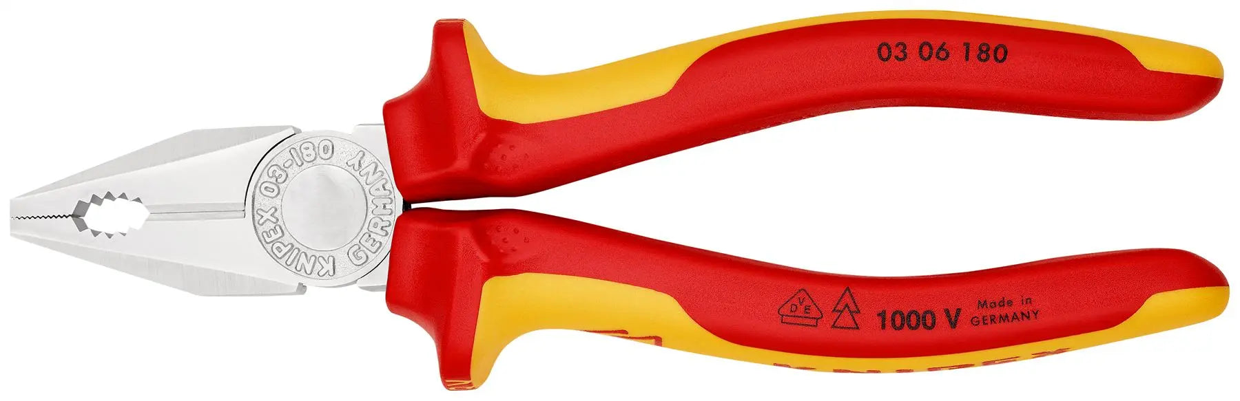 KNIPEX Combination Pliers Cutter 140-250mm all Handle Types Choose Size  White Rose Tools
