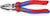 KNIPEX Combination Pliers High Leverage 180mm Multi Component Grips 02 02 180  White Rose Tools