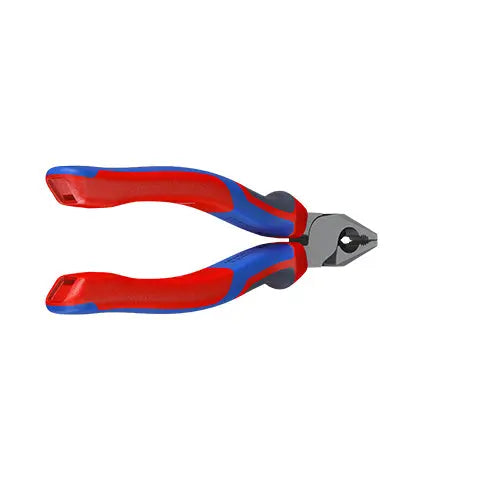 KNIPEX Combination Pliers High Leverage 180mm with Comfort Handles 02 02 180  White Rose Tools