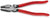 KNIPEX Combination Pliers High Leverage 225mm Plastic Coated 02 01 225  White Rose Tools