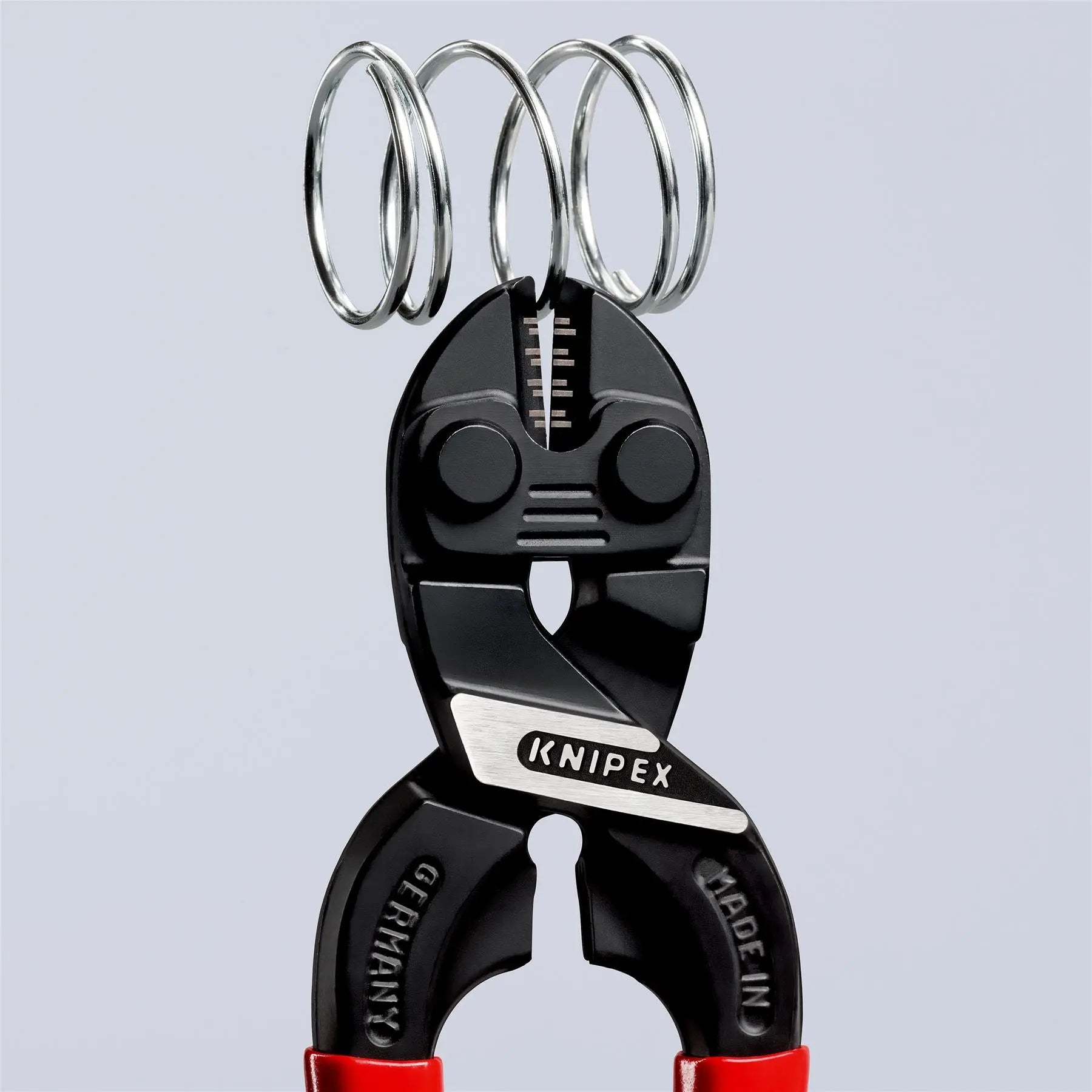 KNIPEX Compact Bolt Cutters CoBolt S Cutting Pliers 160mm Plastic Coated Handles 71 01 160 SB  White Rose Tools