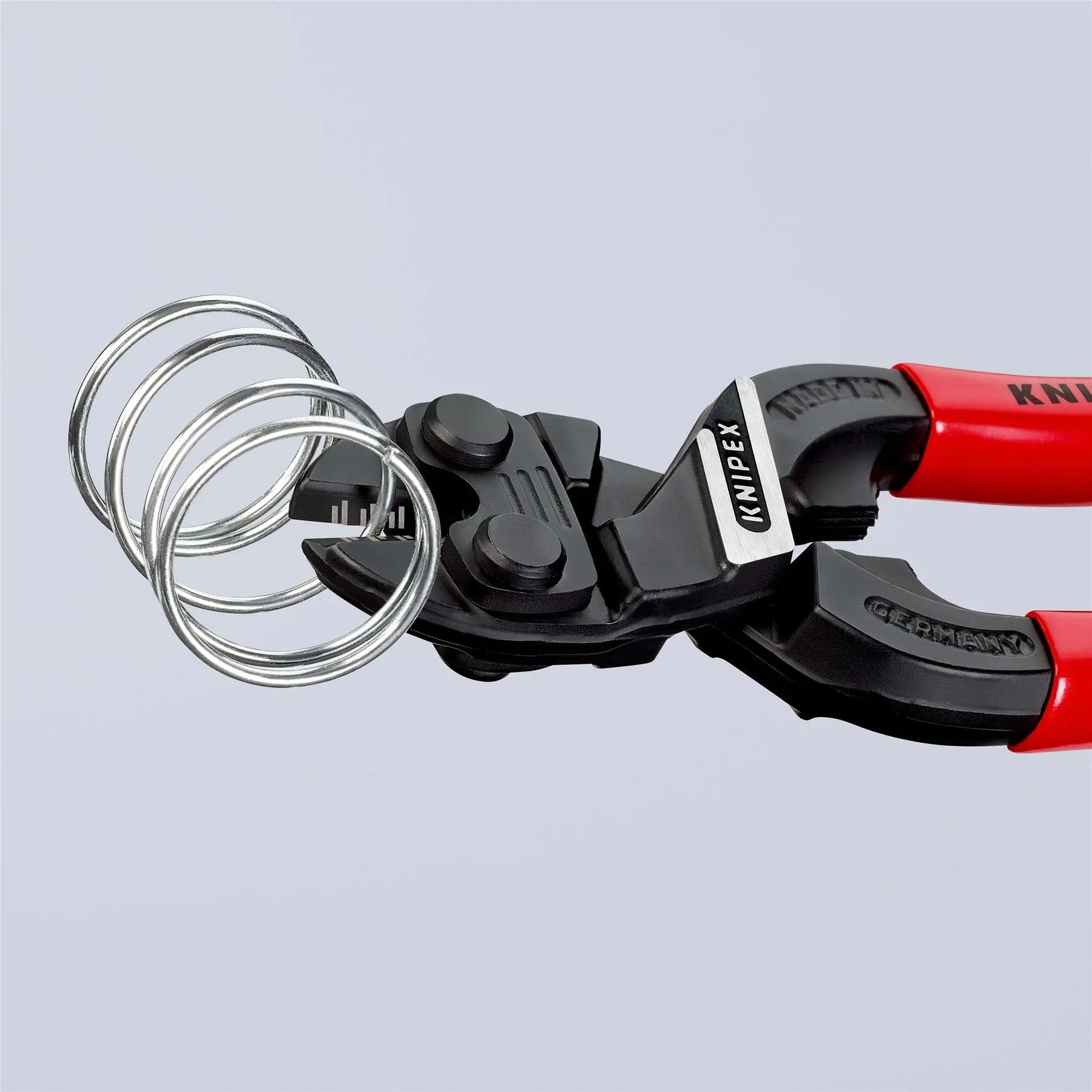 KNIPEX Compact Bolt Cutters CoBolt S Cutting Pliers 160mm Plastic Coated Handles 71 01 160 SB  White Rose Tools