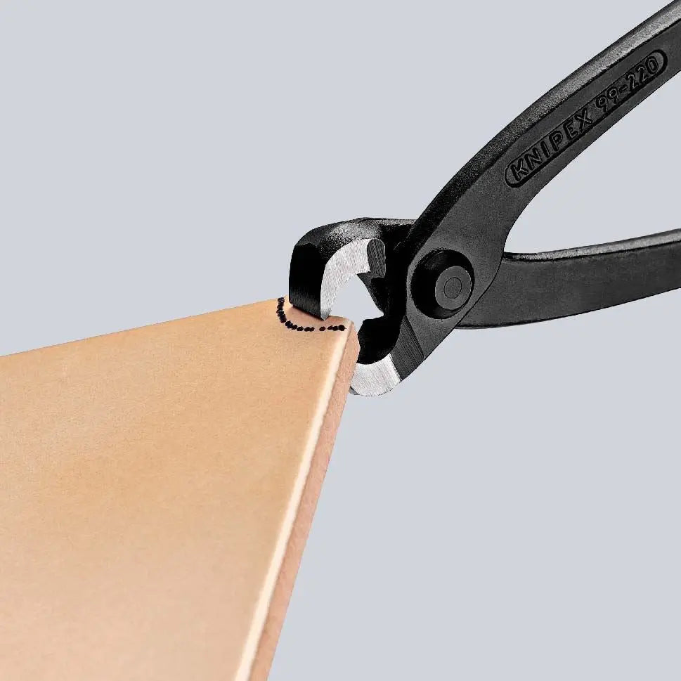 KNIPEX Concreters Nipper Pliers 250mm Plastic Coated Handles 99 01 250 SB  White Rose Tools