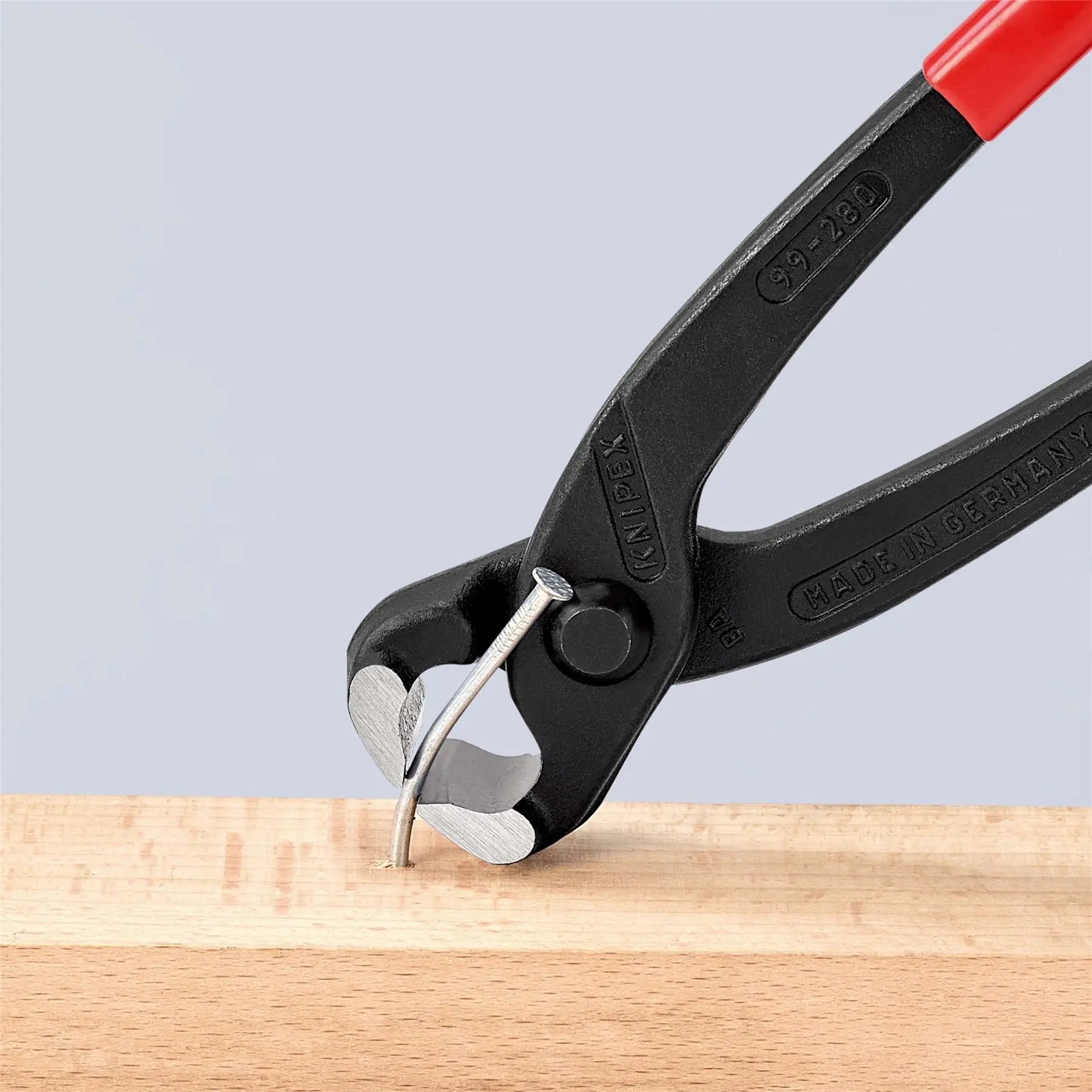 KNIPEX Concreters Nipper Pliers 280mm Plastic Coated Handles 99 01 280  White Rose Tools