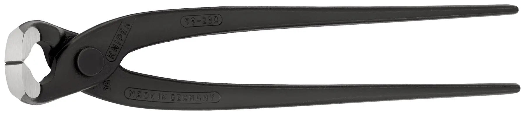 KNIPEX Concreters Nipper Pliers 280mm without Handle Sleeves 99 00 280  White Rose Tools