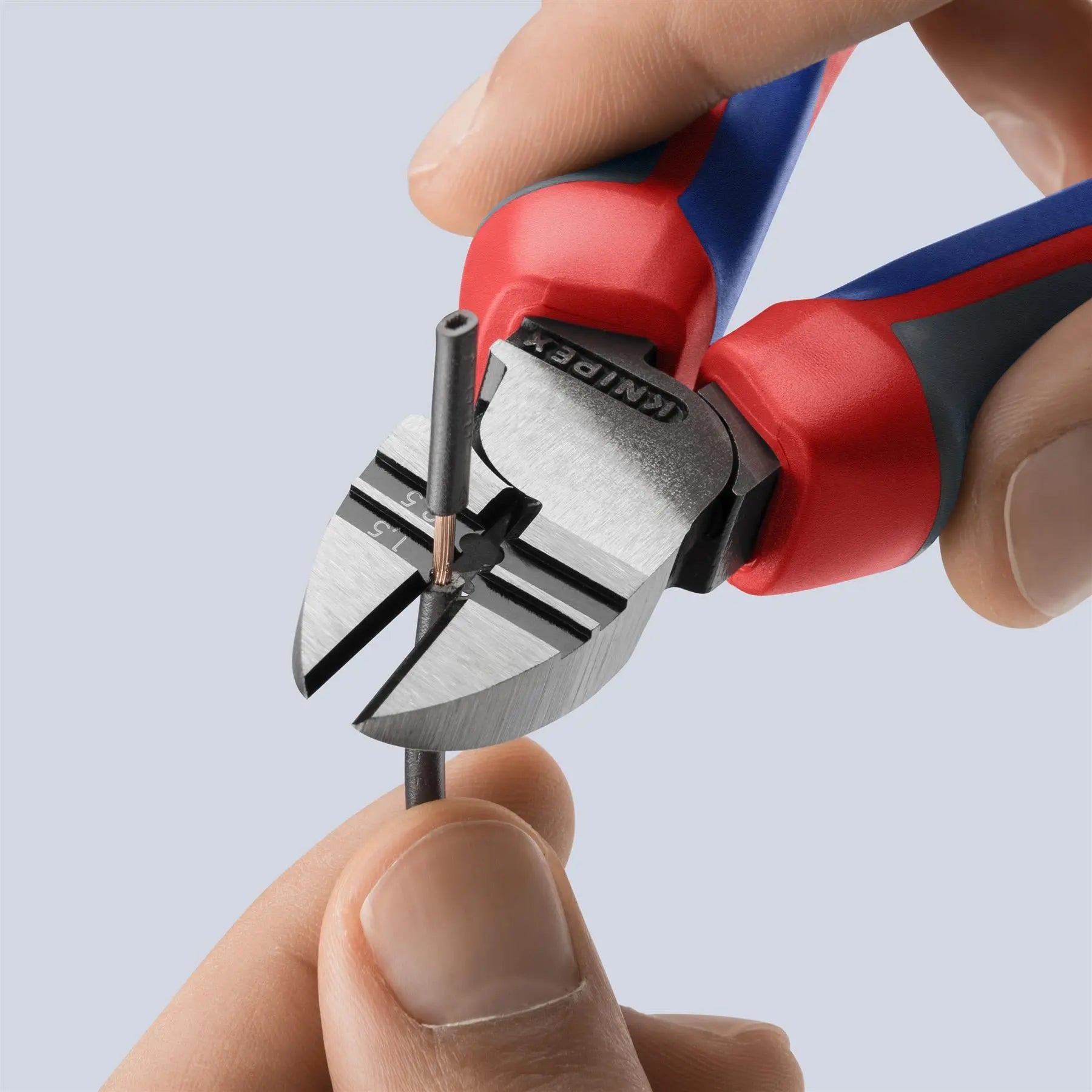 KNIPEX Diagonal Insulation Wire Stripper 160mm Multi Component Grips 14 22 160  White Rose Tools