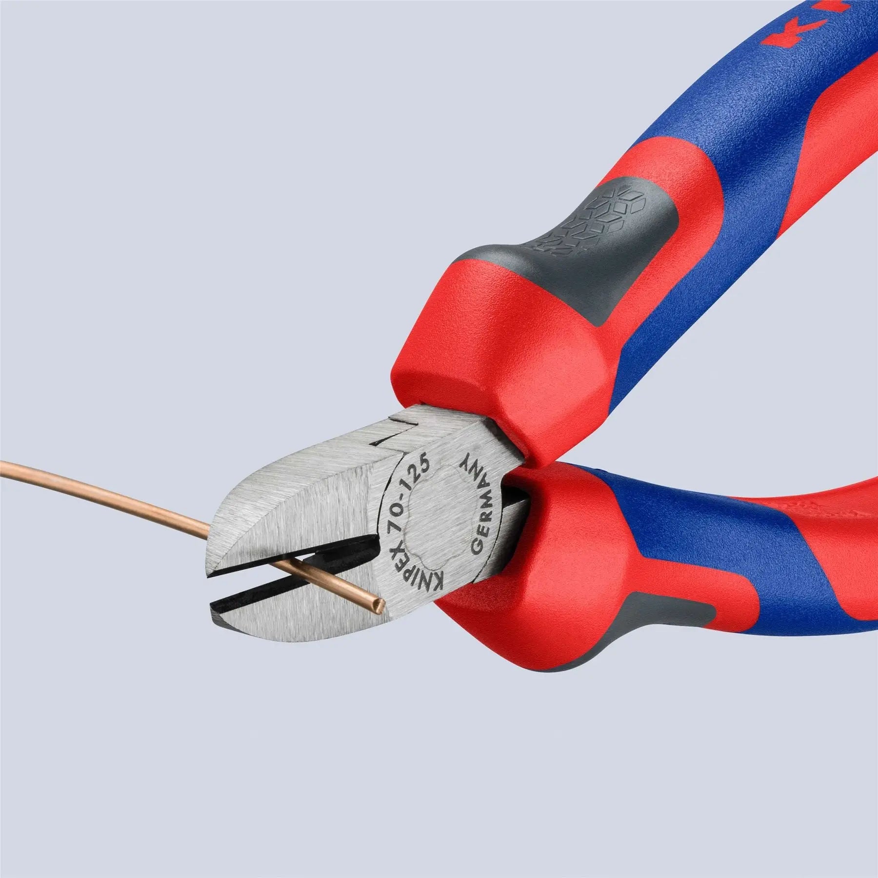 KNIPEX Diagonal Side Cutting Pliers 125mm with Comfort Handles 70 02 125 SB  White Rose Tools