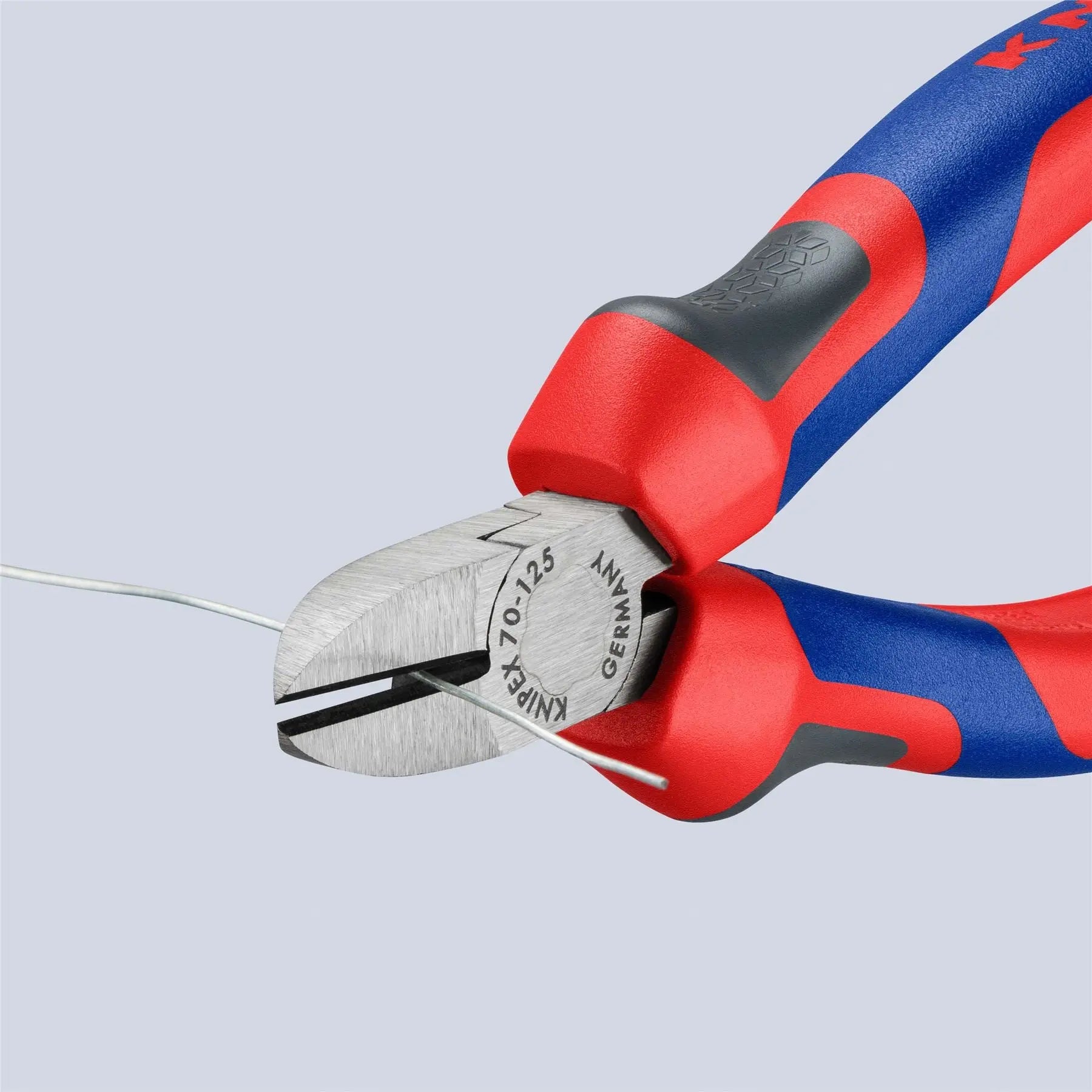 KNIPEX Diagonal Side Cutting Pliers 125mm with Comfort Handles 70 02 125 SB  White Rose Tools
