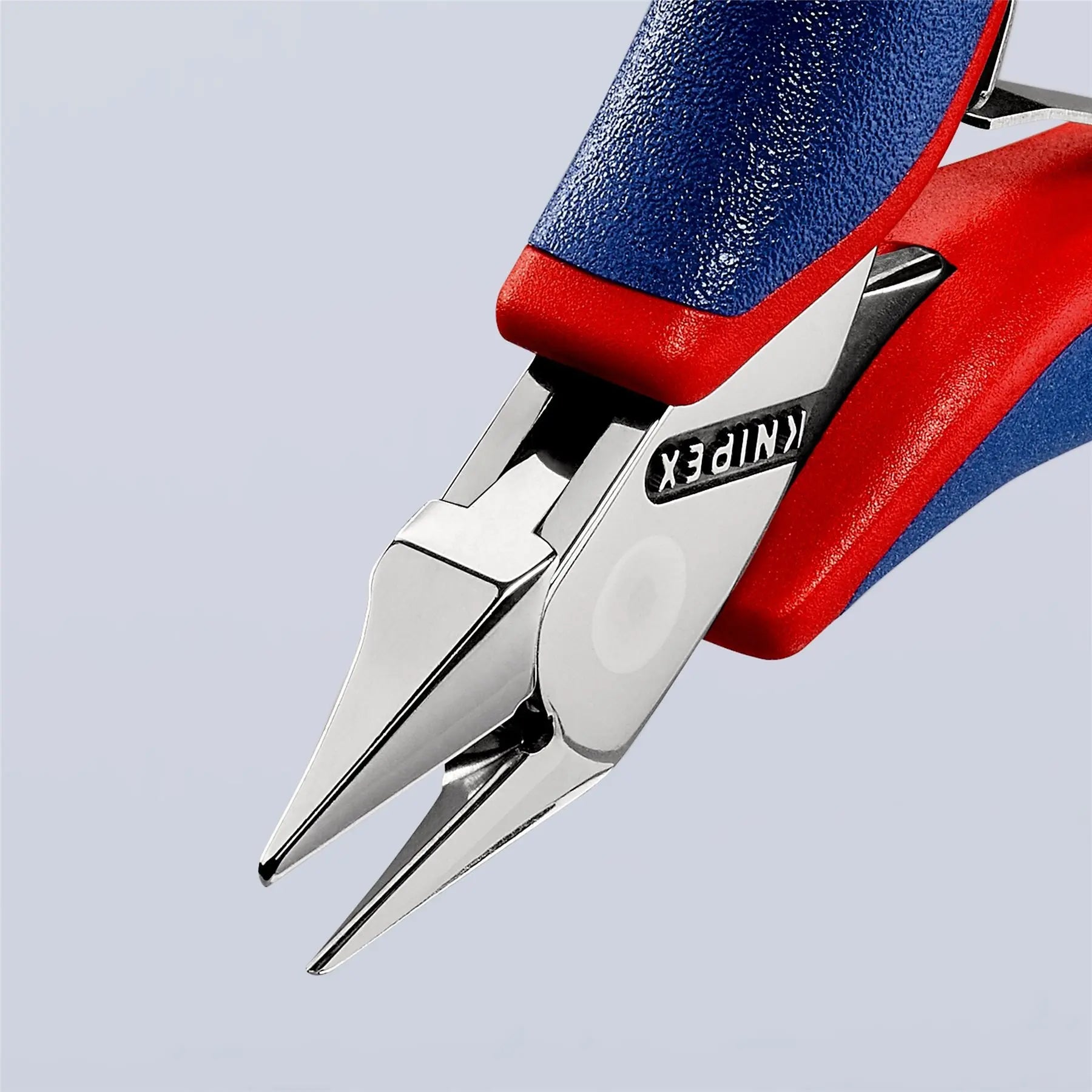 KNIPEX Electronics Diagonal Cutter Pliers Pointed Flat Head Small Bevel 115mm Multi Component Grips 77 52 115  White Rose Tools
