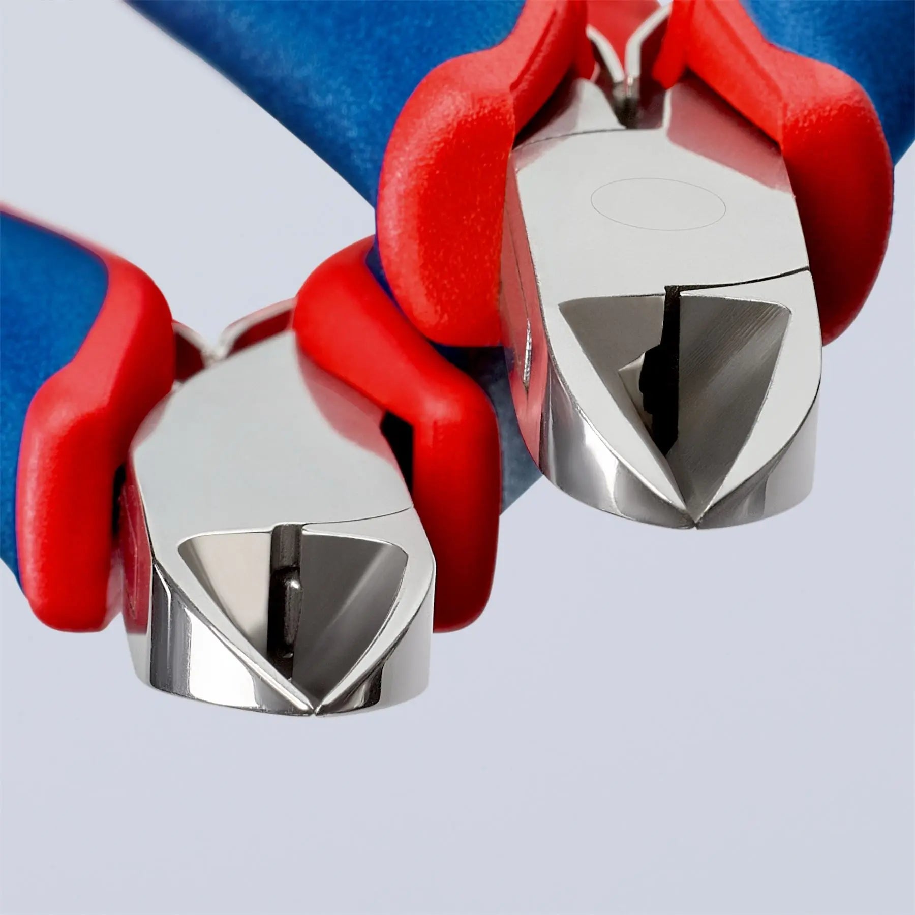 KNIPEX Electronics Diagonal Cutter Pliers with Carbide Cutting Edges 115mm Multi Component Grips 77 02 115  White Rose Tools