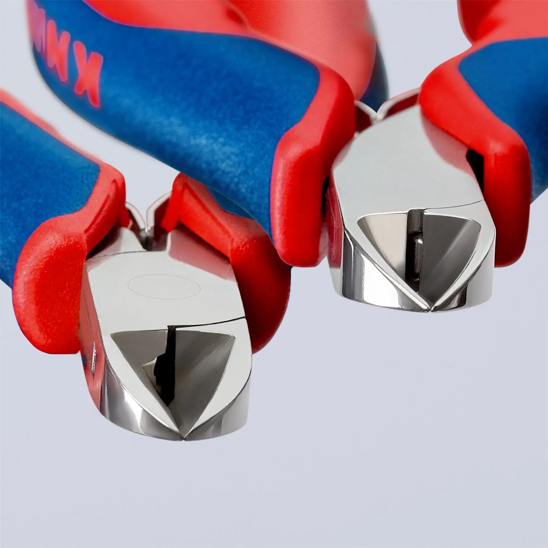 KNIPEX Electronics Diagonal Cutter Pliers with Carbide Cutting Edges 115mm Multi Component Grips 77 02 115  White Rose Tools