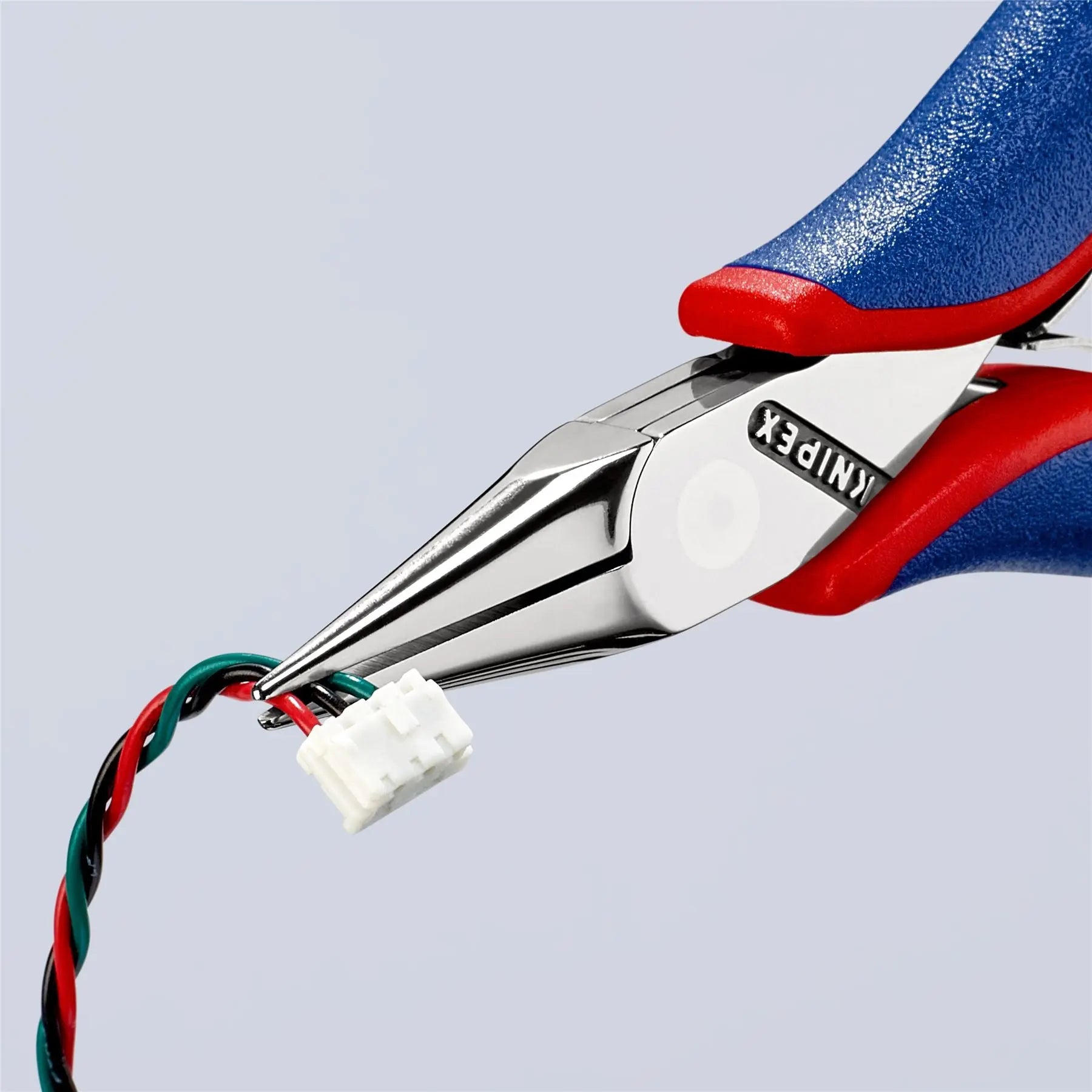 KNIPEX Electronics Pliers with Box Joint 115mm Multi Component Grips 35 22 115  White Rose Tools