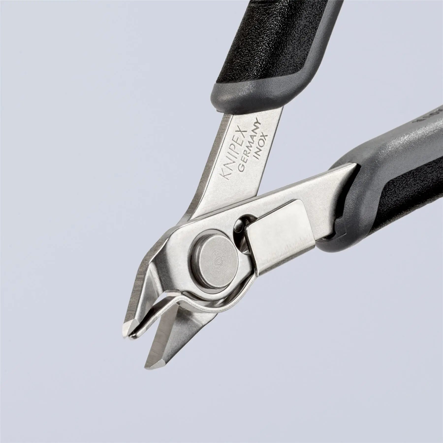 KNIPEX Electronics Super Knips Precision Cutting Pliers 125mm Multi Component Grips 78 13 125 ESD  White Rose Tools