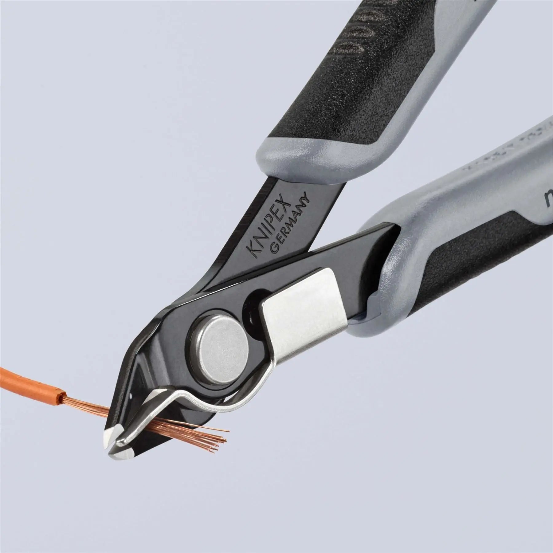 KNIPEX Electronics Super Knips Precision Cutting Pliers 125mm Multi Component Grips 78 71 125  White Rose Tools