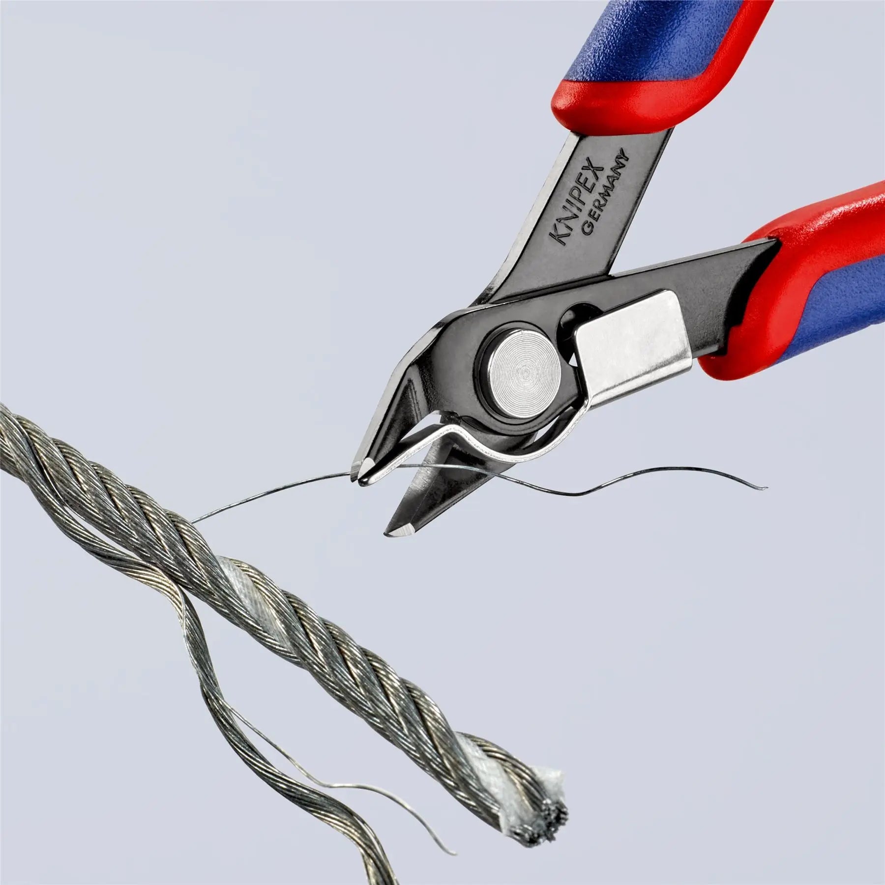 KNIPEX Electronics Super Knips Precision Cutting Pliers 125mm Multi Component Grips 78 91 125  White Rose Tools