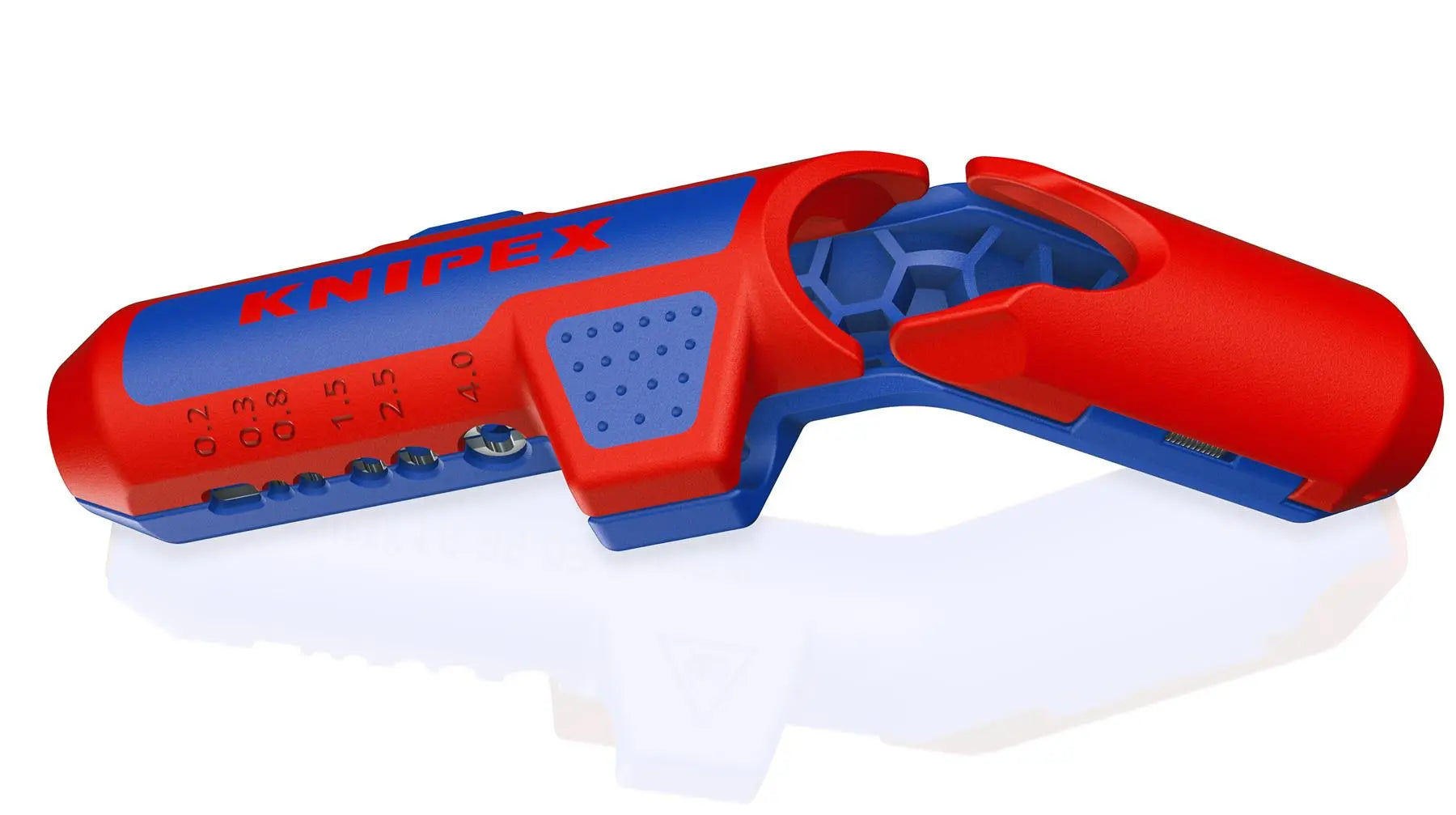 KNIPEX ErgoStrip PV Photovoltaic Wire Stripping Tool 135mm 16 95 03 SB  White Rose Tools