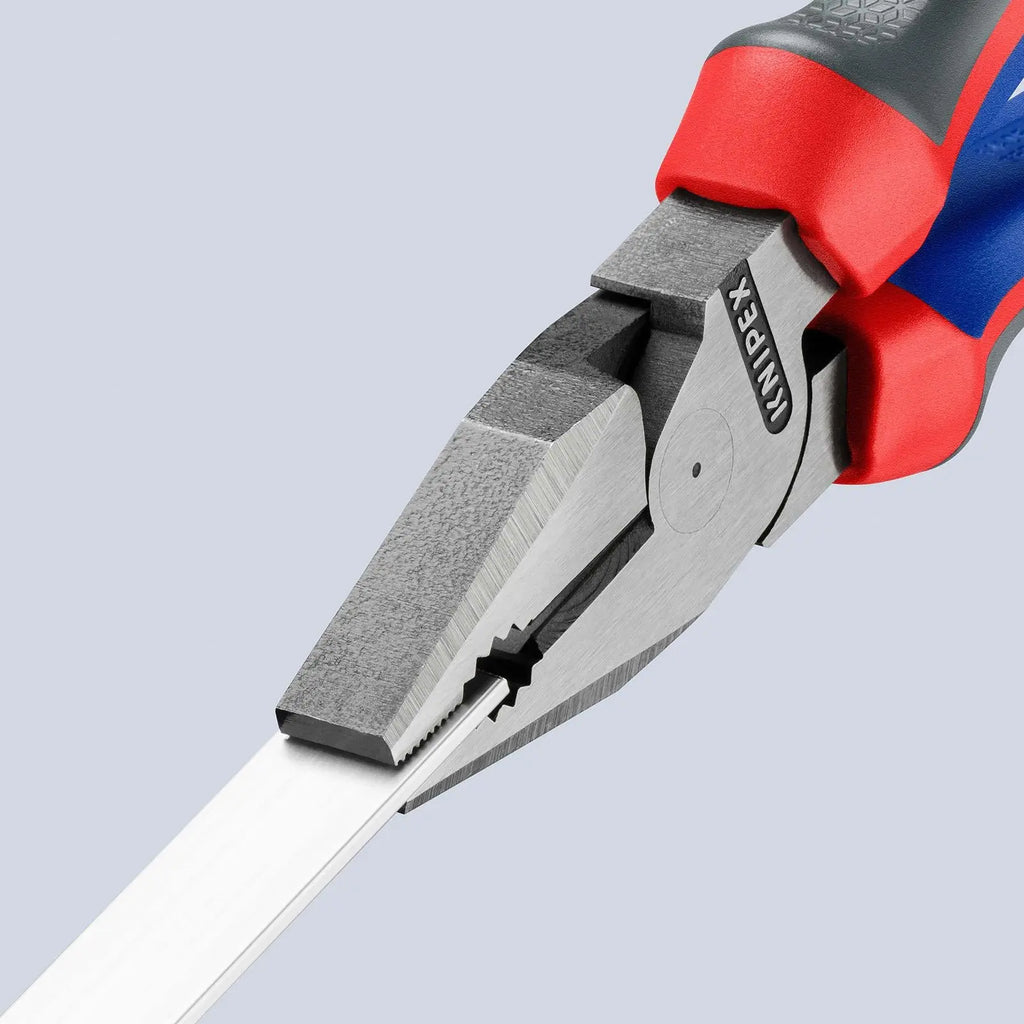 KNIPEX High Leverage Combination Pliers 200mm Multi Component Grips 02 02 200  White Rose Tools