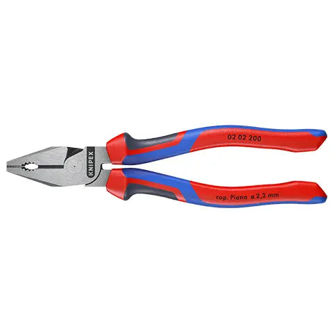 KNIPEX High Leverage Combination Pliers 200mm Multi Component Grips 02 02 200  White Rose Tools