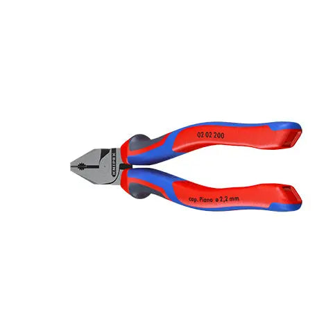 KNIPEX High Leverage Combination Pliers 200mm Multi Component Grips 02 02 200  White Rose Tools
