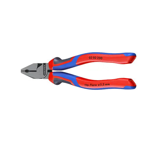 KNIPEX High Leverage Combination Pliers 200mm Multi Component Grips 02 02 200  White Rose Tools
